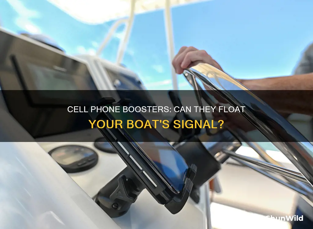 would a cell phone booster work on a boat