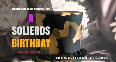Celebrating Soldiers' Birthdays: Boot Camp Traditions and Acknowledgments