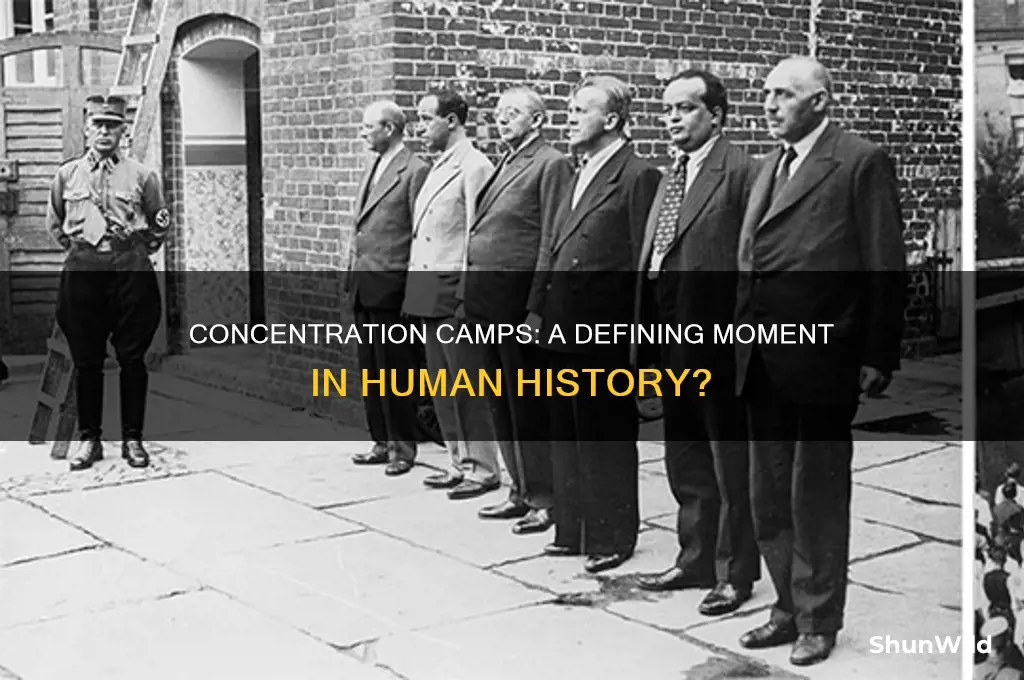 would concentration camps be considered a defining moment