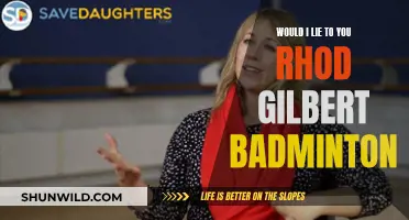 Badminton's Hilarious Truth: Rhod Gilbert's Would I Lie to You?