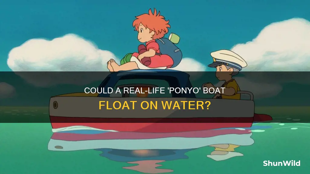 would the boat in ponyo really work