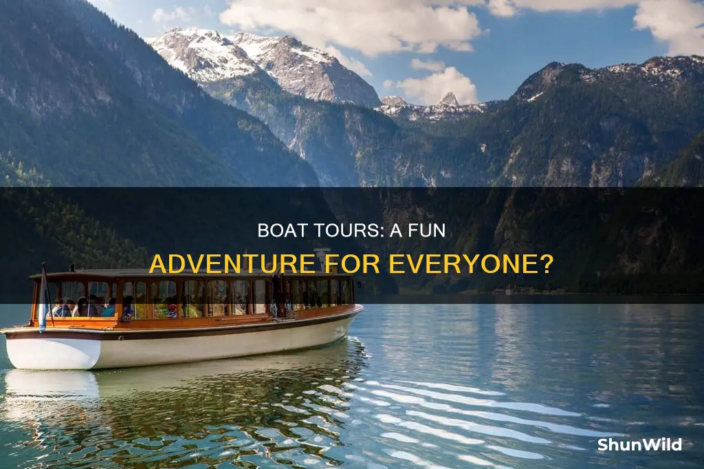 would you like to go on a boat tour